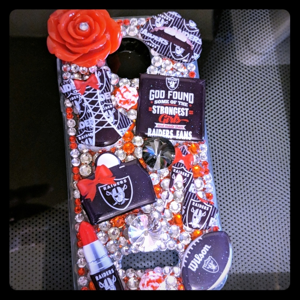 Moto Z-Force custom case Raiders